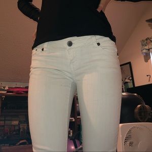 White jeans